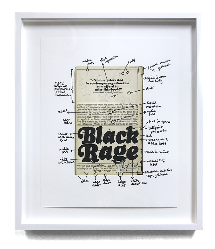 Kinds of Blue Black, Glenn Ligon