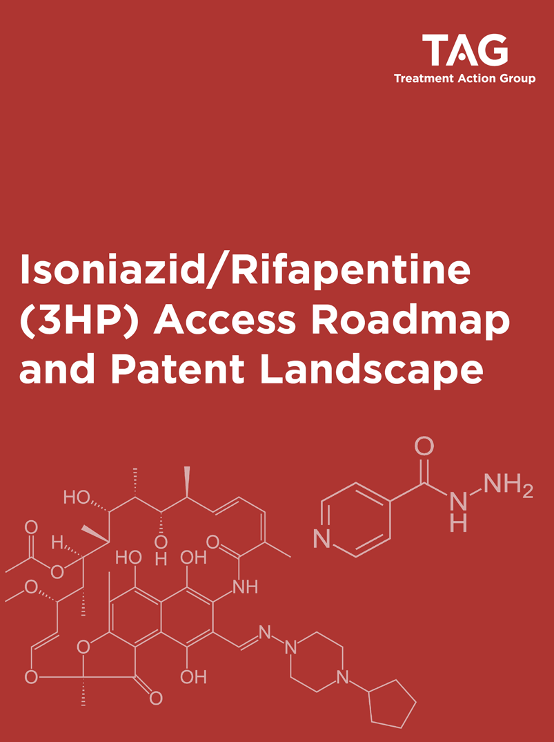 Isoniazid/Rifapentine (3HP) Access Roadmap and Patent Landscape report cover