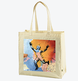 image of Tote Bag Featuring Image and Remarks by David Wojnarowicz