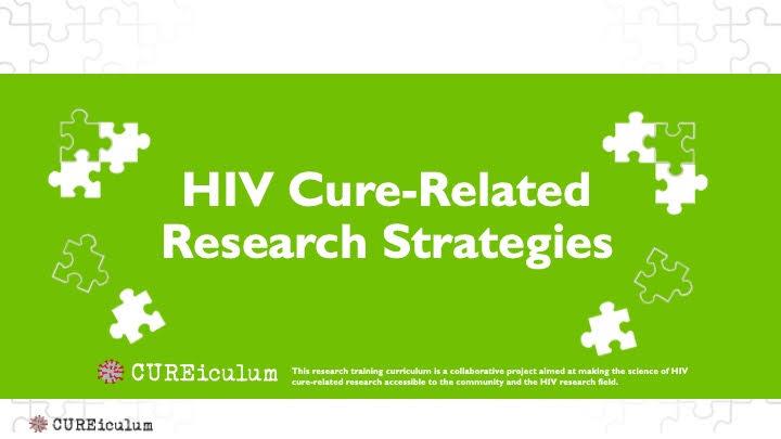 Cover slide for HIV cure-related research strategies